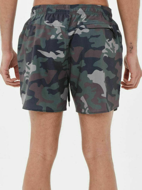 Emerson Herren Badebekleidung Shorts Khaki Tarnfarben