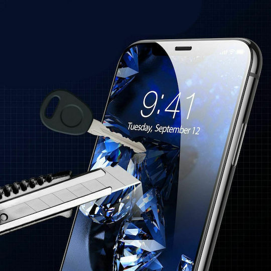 Hofi Pro+ Full Face Tempered Glass Μαύρο (Redmi Note 11 Pro / 11 Pro+)