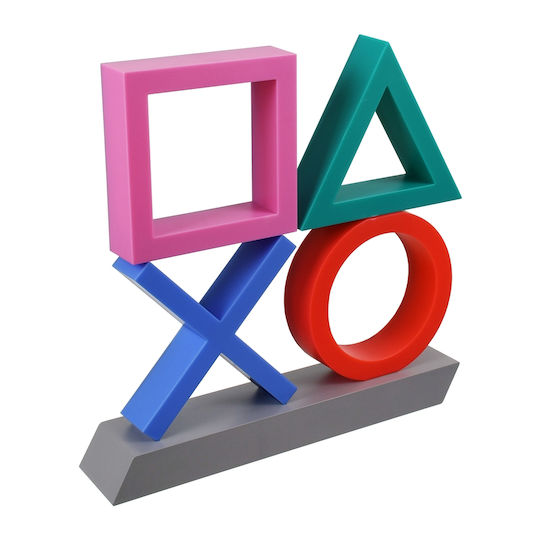 GloboStar LED Детско Декоративно Осветление Playstation Многоцветен 30.5x6x29.5εκ.