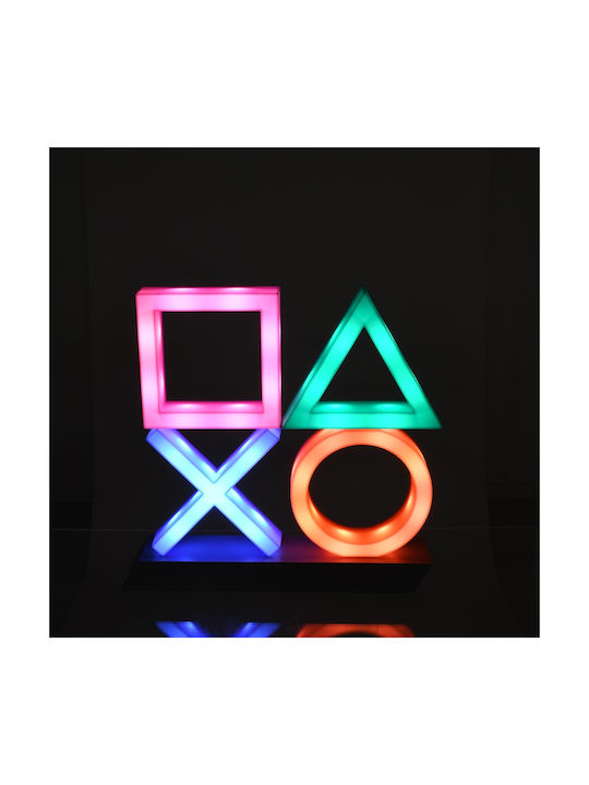 GloboStar Led Kids Decorative Lamp Playstation Multicolour 30.5x6x29.5εκ.