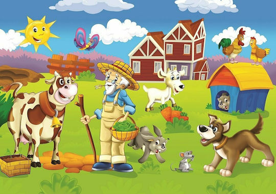 Детски Пъзел The Happy Farmer 2 in 1 59бр Art Puzzle
