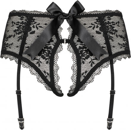 Obsessive Behindy Ζαρτιέρες με Δαντέλα Black