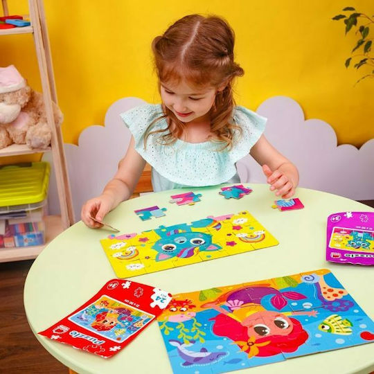 Kinderpuzzle On The Go Meerjungfrau für 3+ Jahre alt+ Jahre 24pcs Roter Kafer