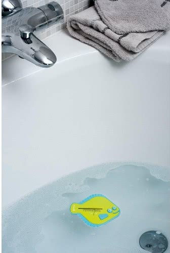 Safety 1st Analog Bath Thermometer Fish 10°C - 50°C Green