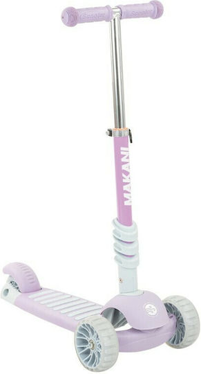 Kikka Boo Kids Scooter 3 in 1 BonBon Candy 3-Wheel with Seat for 3+ Years Lilac
