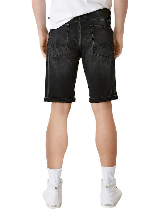 S.Oliver Herrenshorts Jeans Schwarz