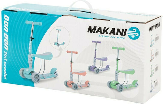 Kikka Boo Kids Foldable Scooter Makani 2-Wheel for 8+ Years Red