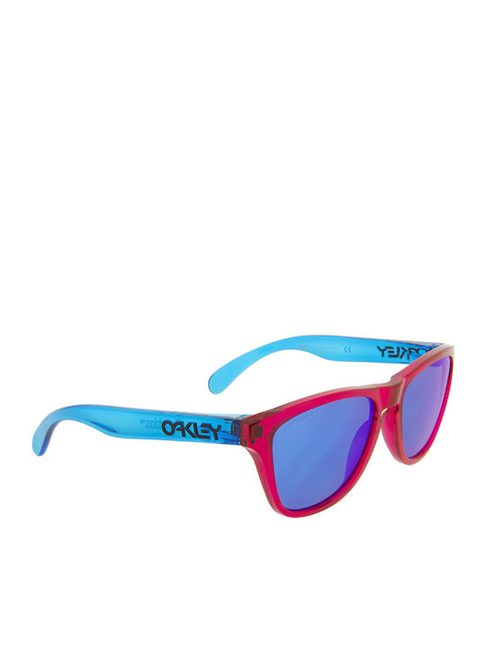Oakley Frogskins Schmetterling Kinder-Sonnenbrillen mit Polarisiertem Spiegelglas Rosa