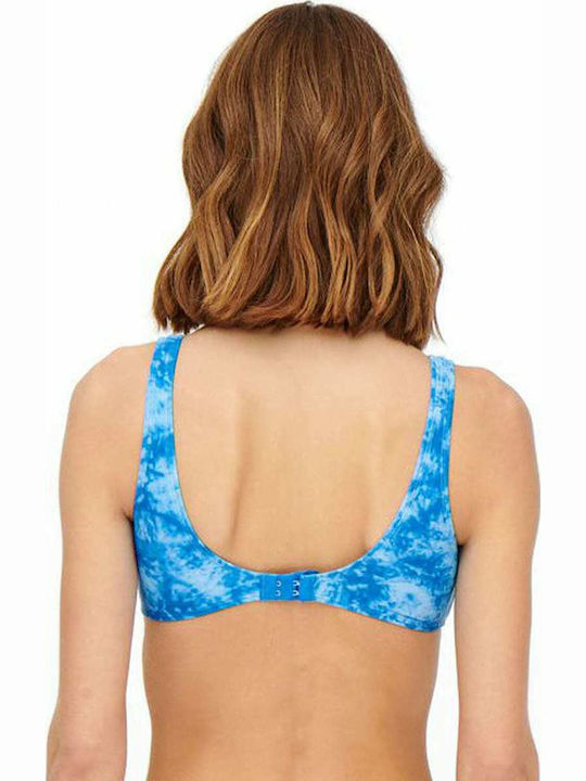 Only Amanda Bikini Sport-BH Blau