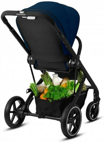 Cybex Balios S Lux Reglabil 3 în 1 Cărucior pentru copii Potrivit pentru Nou-născut negru închis 11.7kg