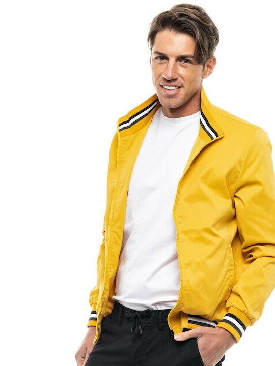 Winter Jacket Bomber Windproof Yellow