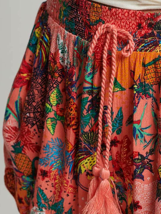 Ovin Vintage Women's Shorts Orange