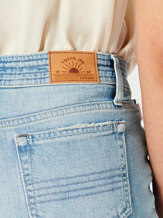 Ovin Vintage Women's Jean Shorts Blue