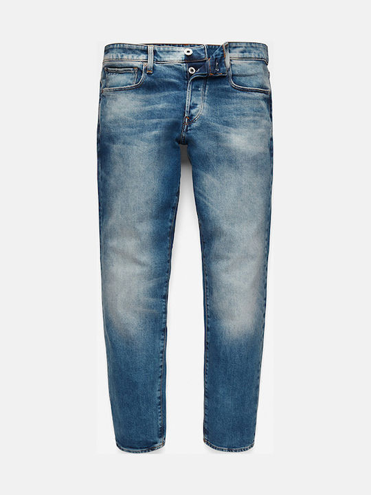 3301 Ανδρικό Παντελόνι Τζιν με Regular Tapered Εφαρμογή Vintage Azure