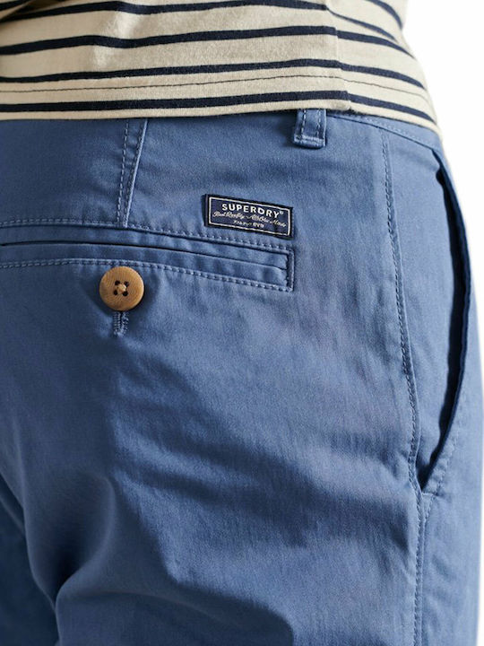 Παντελόνι Chino Ελαστικό σε Slim Εφαρμογή Μπλε