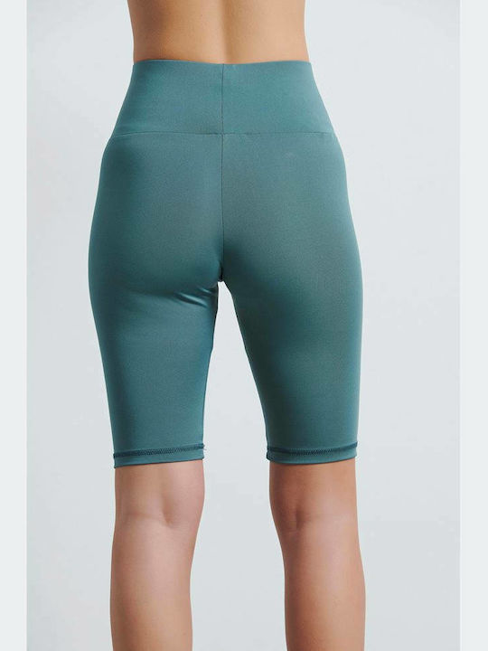1221-903114 Women's Bike Training Legging High Waisted Blue