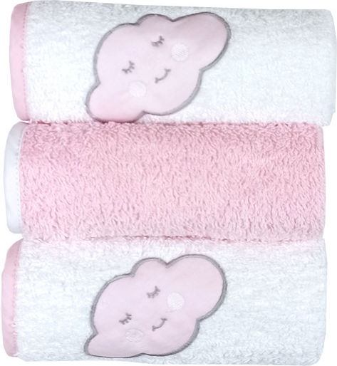 Baby Star Рамо Кърпа За Бърсане 29x29см 3 Бройки