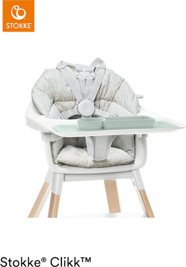 Stokke Silicone Baby Tray Click Soft Green