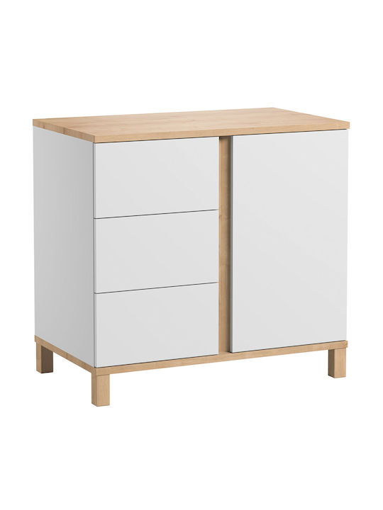 Vox Altitude Seturi de mobilier pentru copii cu Pat și Comodă Alb / Bej