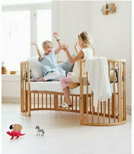 Stokke Πολυμορφική Κούνια Sleepi™ Hazy Grey με Ρόδες