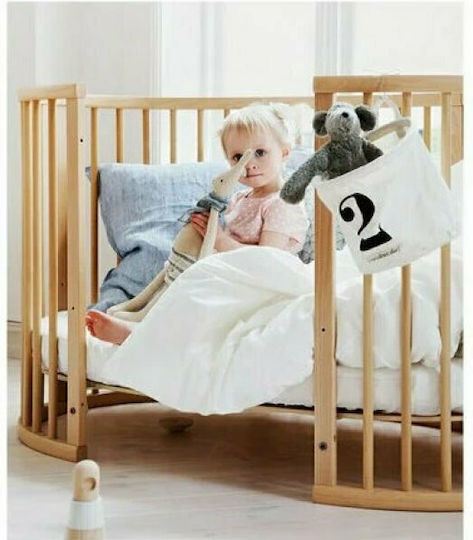 Stokke Πολυμορφική Κούνια Sleepi™ Hazy Grey με Ρόδες