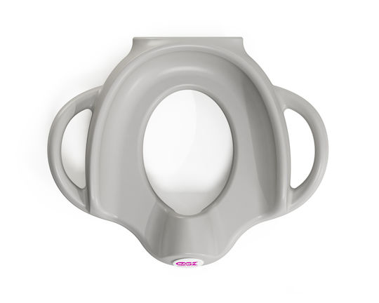 OK Baby Kleinkinder-Toilettensitz Sofa mit Griffen Graue
