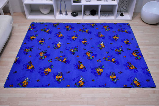 Sprintzio Funny Bear Παιδικό Χαλί Μπλε 200x250cm Πάχους 3mm