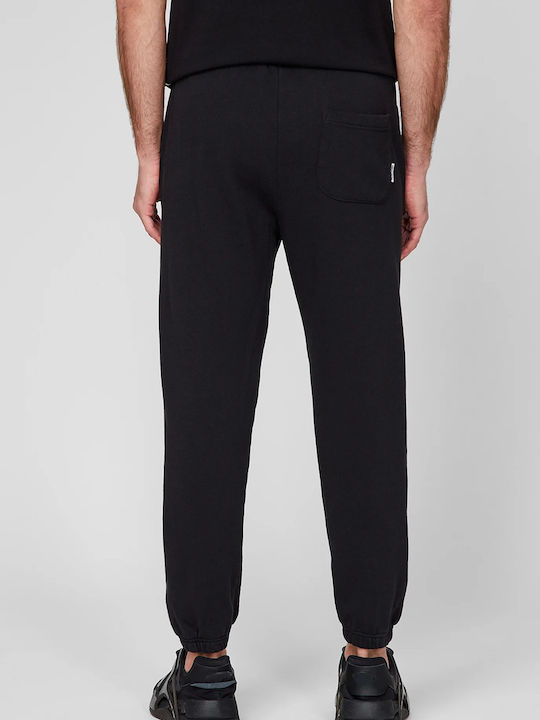 Franklin & Marshall Sweatpants with Elastic Black