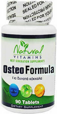 Natural Vitamins Osteo Formula Supplement for Bone Health 90 tabs