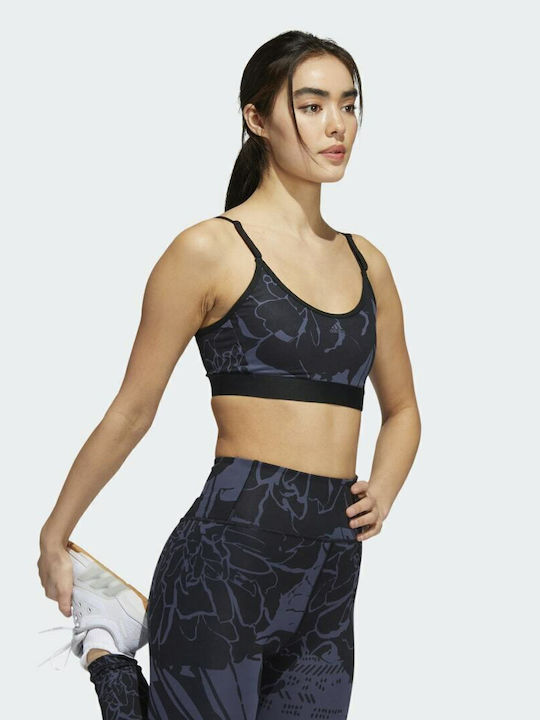 Performance Women's Sports Bra with Removable Padding Shadow Navy