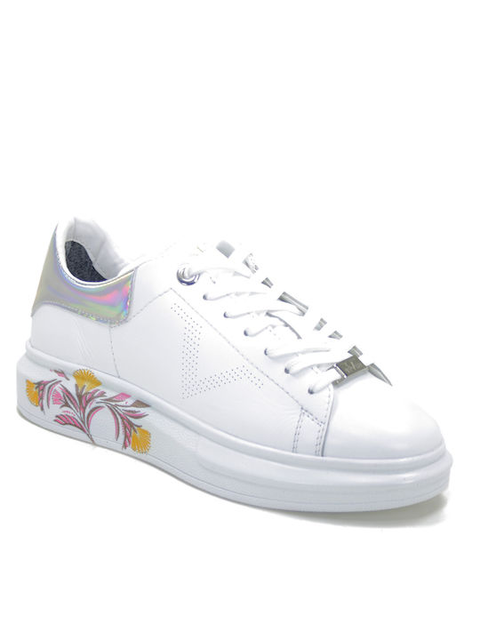 19V69 FI20913002 Flatforms Sneakers White