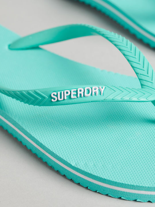 Superdry Ovin Women's Flip Flops Light Blue