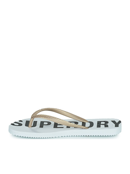 Women's Flip Flops Gold