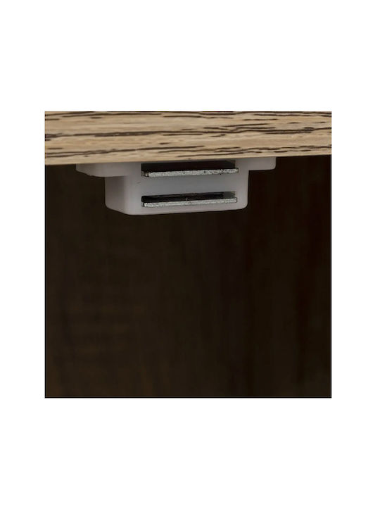 Schrank Boden Coffee 67.5x32x100.5cm