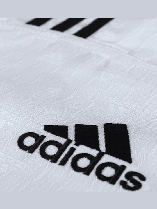 adidas Adi-Grand Master II 3 Stripes Στολή Taekwondo Ανδρική Λευκή