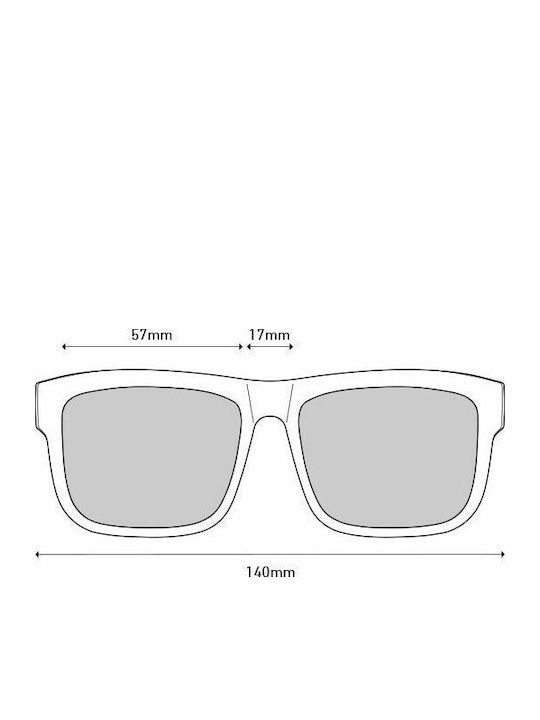 Spy Discord Unisex Ochelari de soare cu Cadru SOSI Matte Black 6800000000022