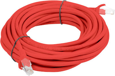 Lanberg U/UTP Cat.6 Ethernet Cable 10m Red