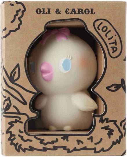 Oli&Carol Teether Bird from Rubber for 0 m+