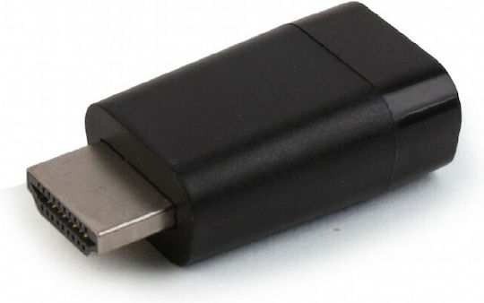 Cablexpert Μετατροπέας HDMI male σε VGA female 1τμχ AB-HDMI-VGA-001