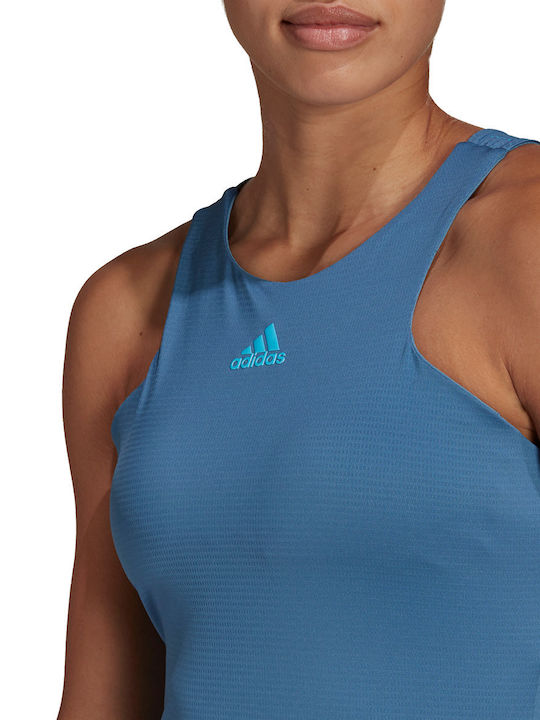 adidas Ydress H65519 Γυναικείο Σετ Μπλε