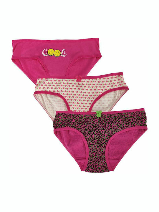 Minerva Cool Kids' Set with Briefs Multicolored 3pcs