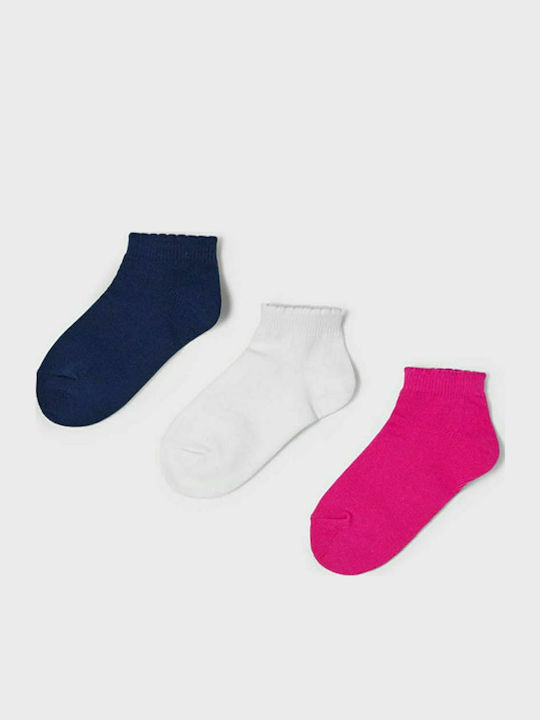 Mayoral Kids' Ankle Socks Ecofriends Multicolored 3 Pairs