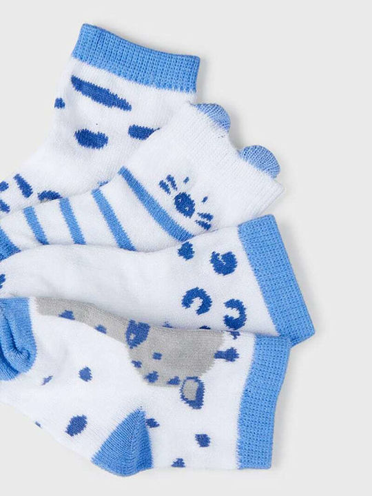 Mayoral Παιδικές Κάλτσες Μακριές Γαλάζιες 4 Ζευγάρια