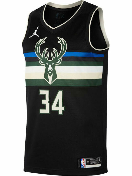 Giannis Milwaukee Bucks Statement Edition 2020 Ανδρική Φανέλα Εμφάνισης Μπάσκετ