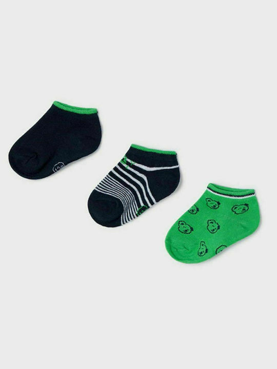 Mayoral Boys 3 Pack Ankle Socks Multicolour