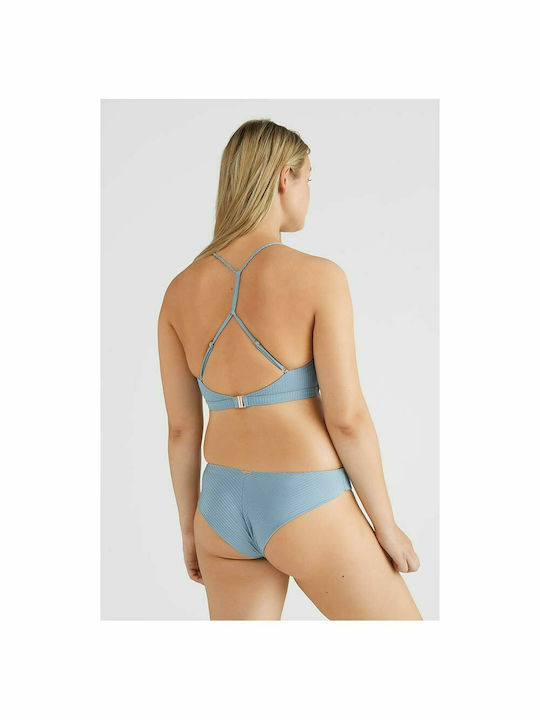 O'neill Bikini Set Triangle Top & Slip Bottom Light Blue