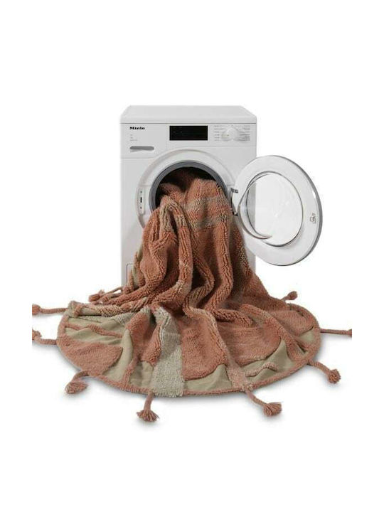 Lorena Canals Chinook Kinder Teppich Rot Rund mit Durchmesser 160cm