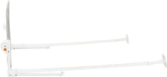 Kikka Boo I Am Safe Foldable Bed Rail Guard Simple Placement made of Fabric Grey 150x35x42εκ. 1pcs