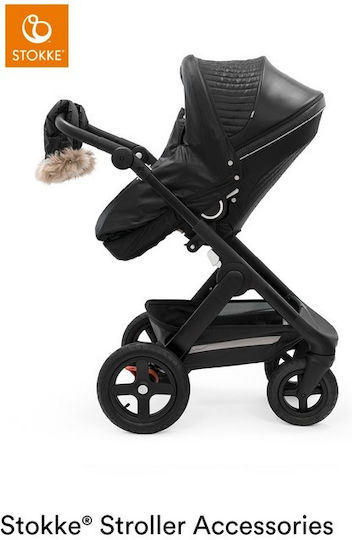 Stokke Ύφασμα Καροτσιού Μαύρο Winter Kit