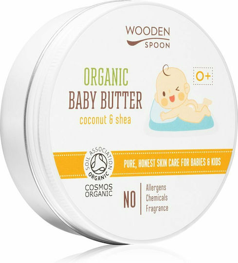 Wooden Spoon Organic Body Butter για Ενυδάτωση 100ml